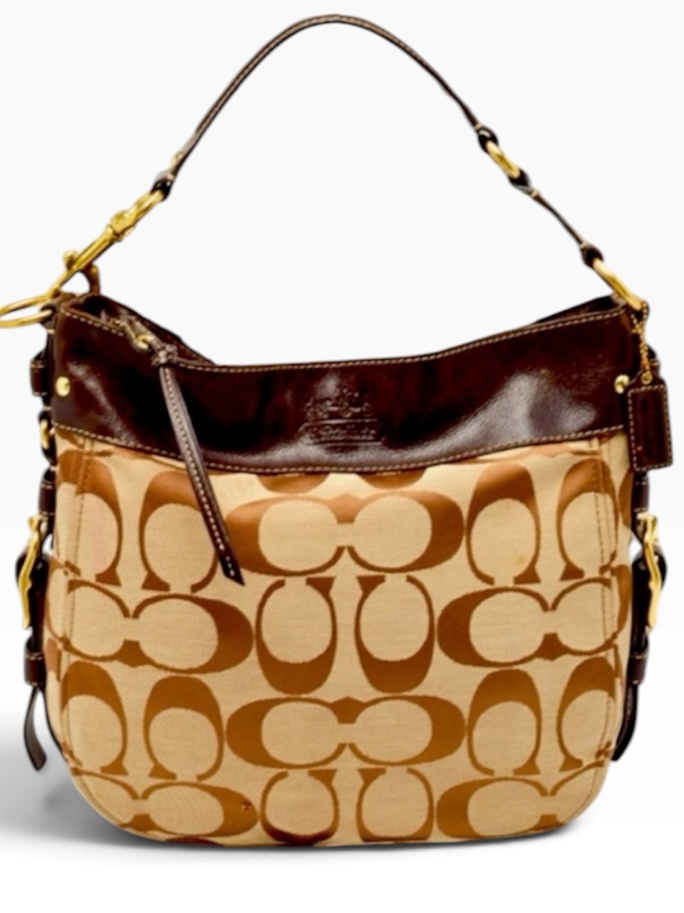Coach Zoe Tote Hobo Satchel Bag